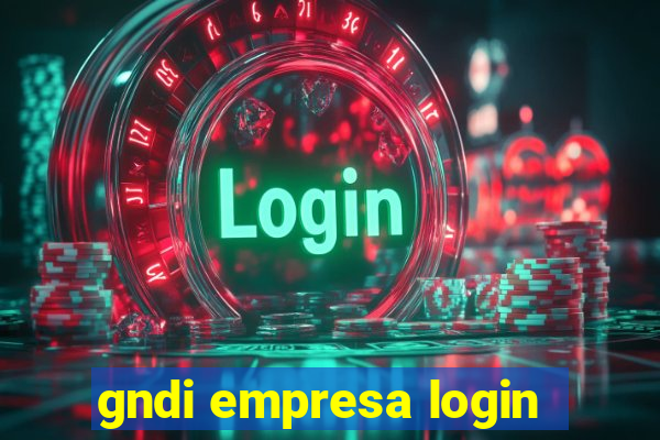 gndi empresa login